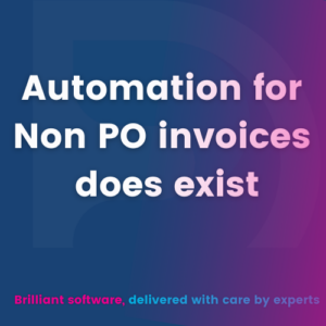 image with text Automate non Po invoice processes